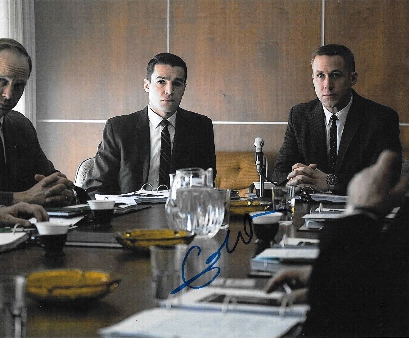 * CHRISTOPHER ABBOTT * signed 8x10 Photo Poster painting * FIRST MAN * COA * 2