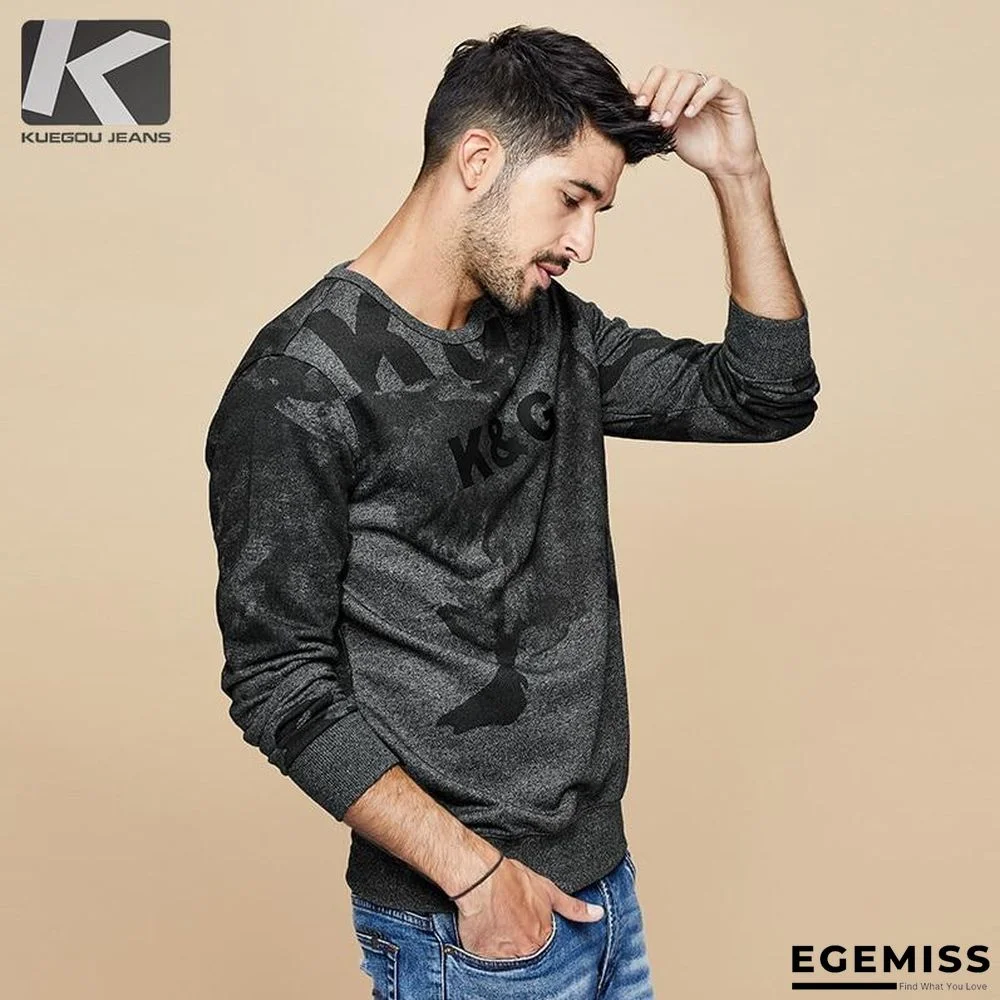 Men Autumn Cotton Black Print Letter Sweatshirts Fashion Japanese Streetwear Hip Hop Male Clothes Plus Size Top | EGEMISS