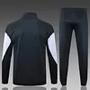 2025/2026 Chelsea Long pull Training Suit Dark Gray Football Shirt 1:1 Thai Quality