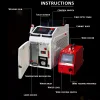 1000/2000/3000w 4in1 Handheld Fiber Laser Welding Machine With Automatic Wire Feeding Laser Cleaning and Cutting Machine