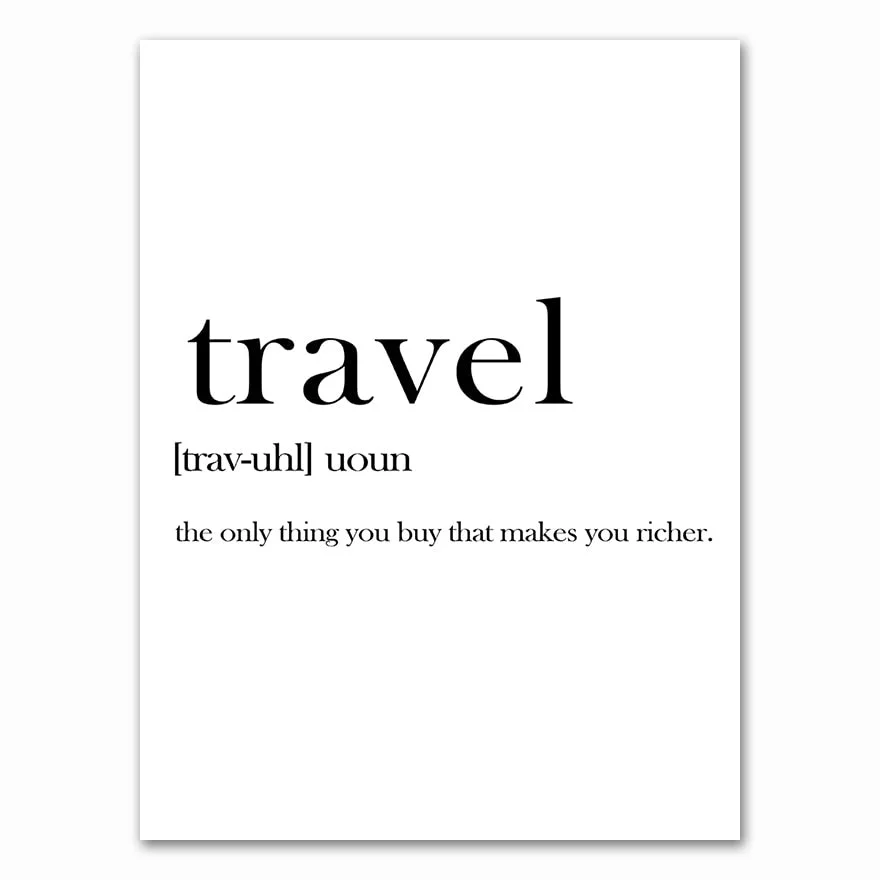 Airport Board Destination Poster Canvas Painting Wall Art Honeymoon Travel Quotes Pictures Home Decoration(Accept Customization)