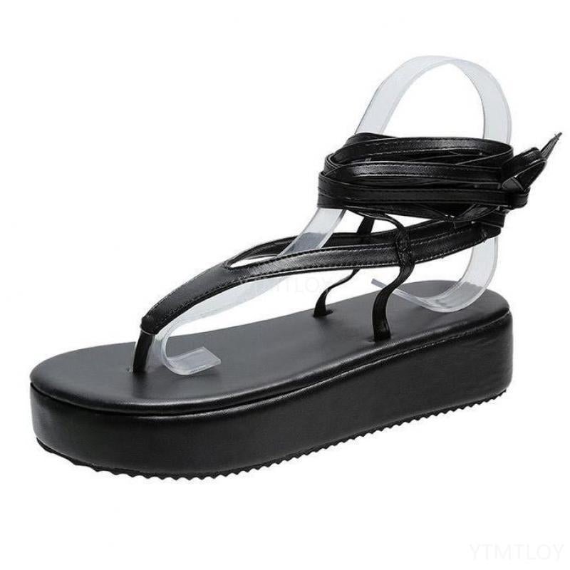 Fashion Sandals For Women 2021 New Summer Casual Shoes Gladiator Open Toe Platform Ankle Strap Beach Ytmtloy Sadalias Femininas