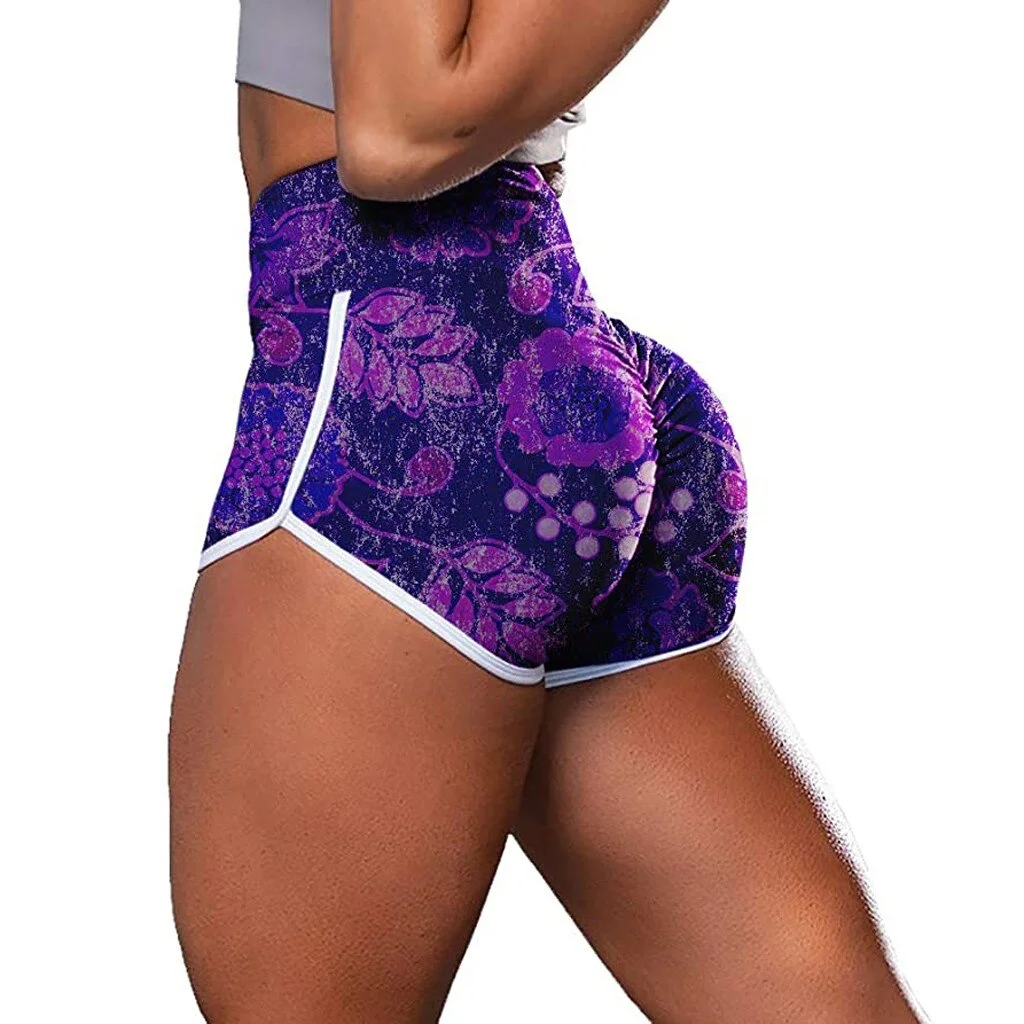 Women's Sexy Camouflage Shorts Summer Silky Slim Short High Waisted Casual Hot Booty Gym Sports Shorts Summer Fashion Clothes