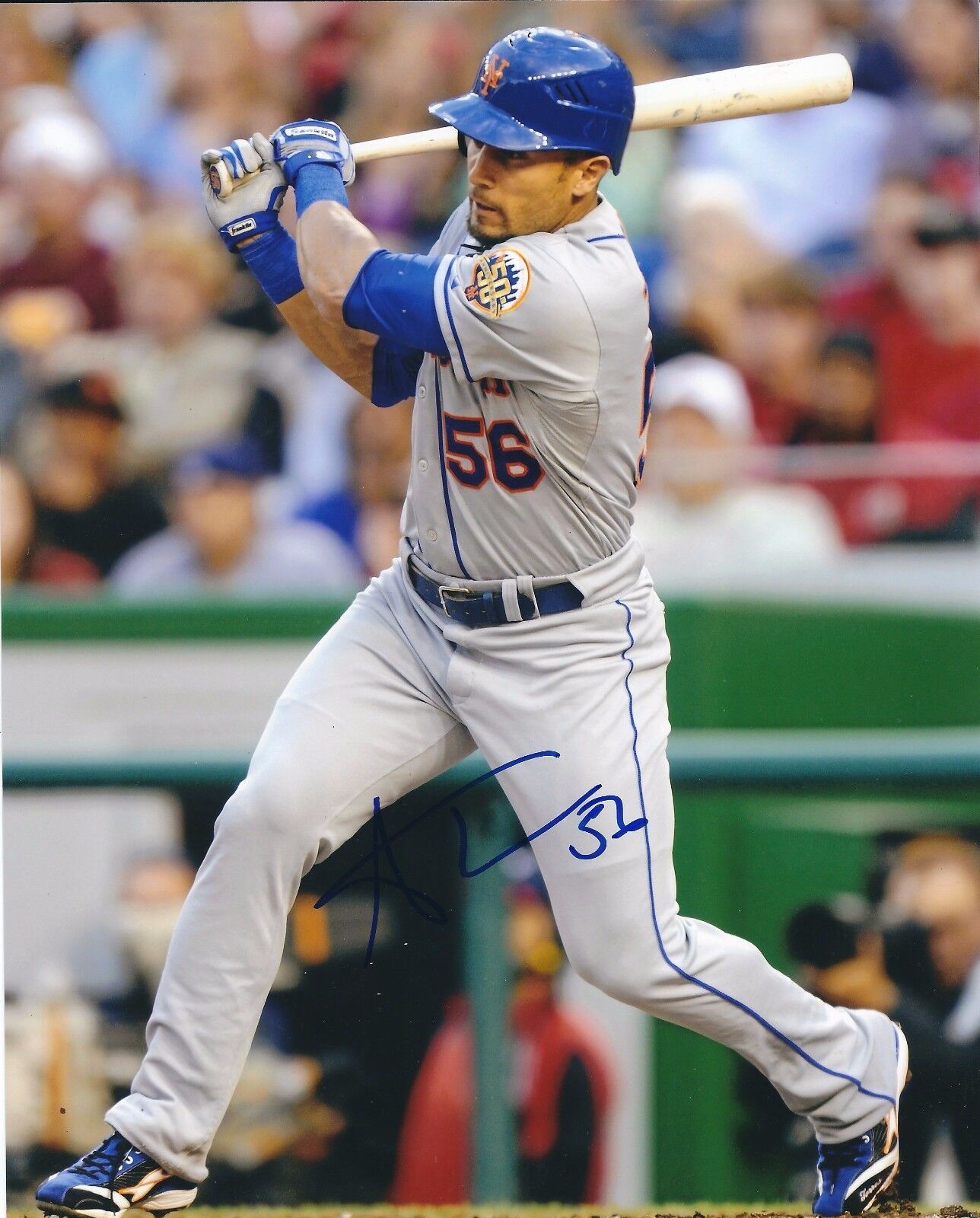 Signed 8x10 ANDRES TORRES New York Mets Autographed Photo Poster painting - COA