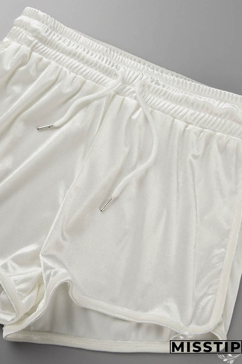 White Casual Solid Patchwork Hooded Collar Long Sleeve Two Pieces