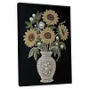 Upgrade Pearl Sunflower Vase DIY Premium 5D Diamond Painting Kit Pearlls painting Sparkling Special Shaped Diamond painting