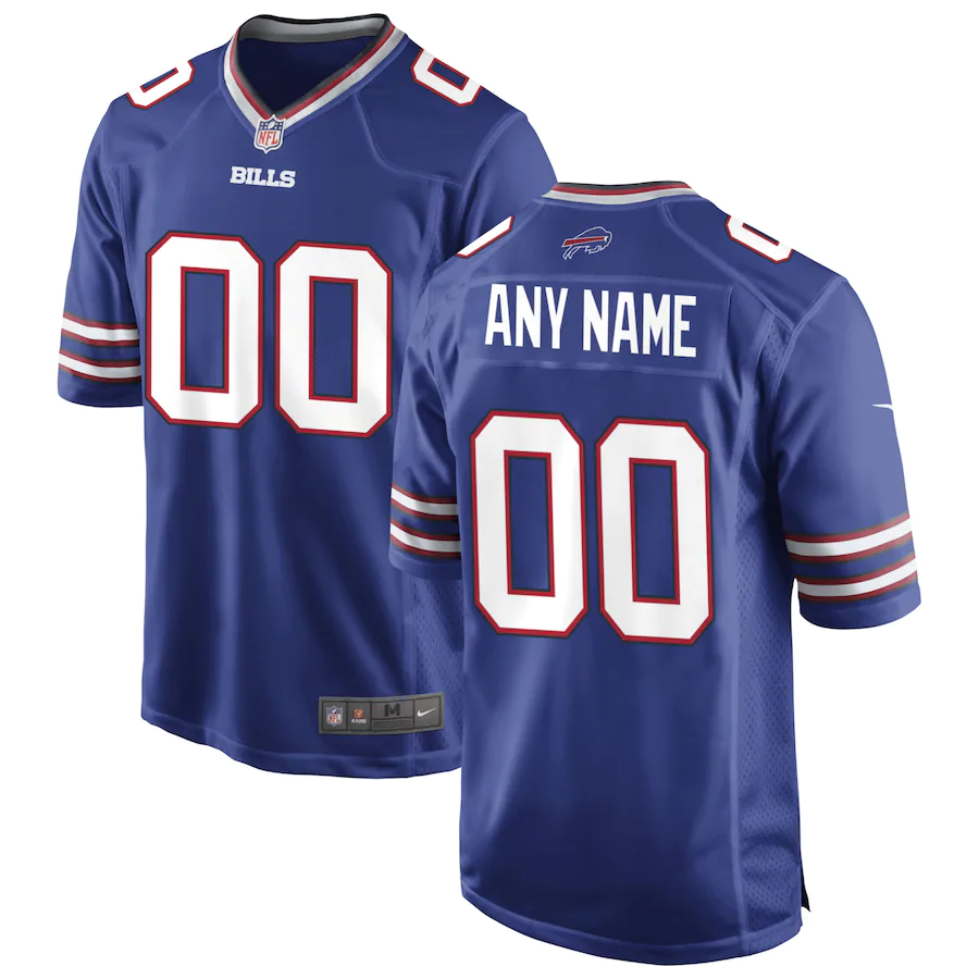 Custom Buffalo Bills Jersey -- BLUE mysite