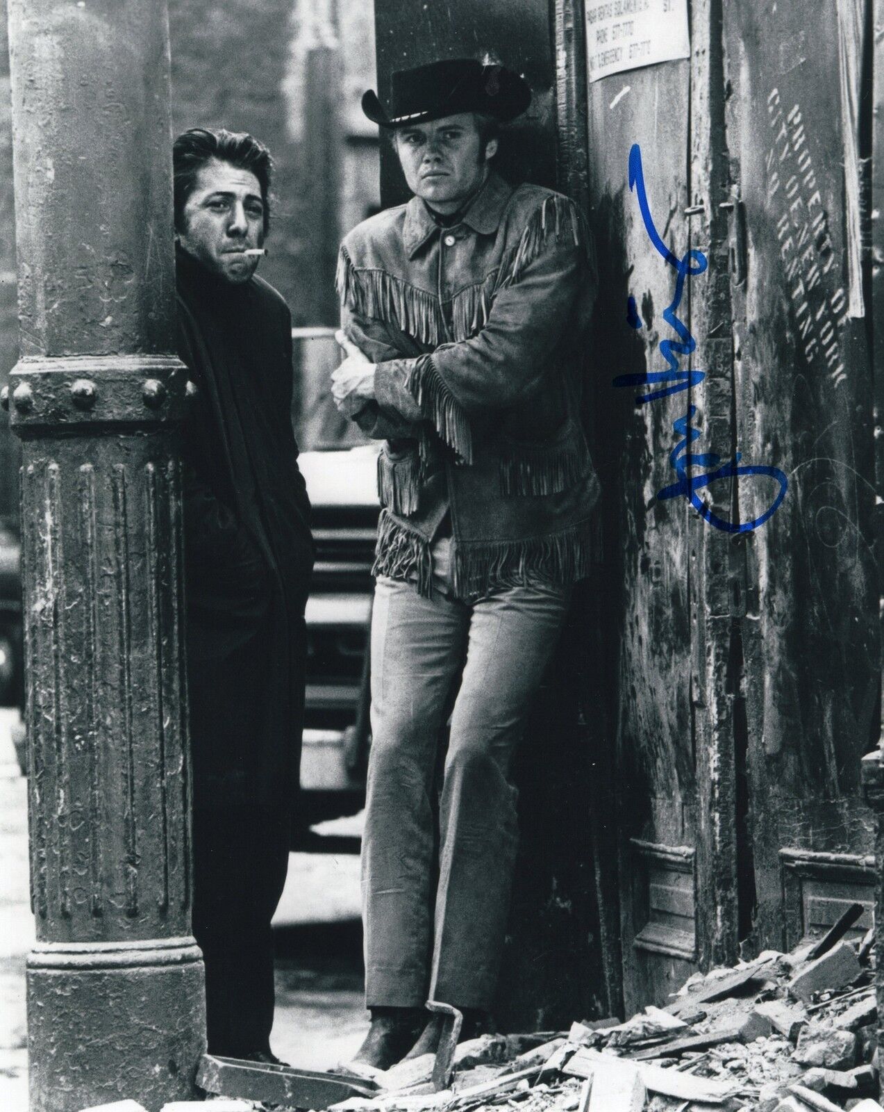 Jon Voight Midnight Cowboy Movie Signed 8x10 Photo Poster painting w/COA