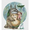 My Neighbor Totoro - 9CT/11CT/14CT/16CT/18CT Stamped Cross Stitch (Multi-Size)