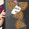 DIY Special Shape Diamond Art Fridge Magnets Sticker Kit(Pizzeria)