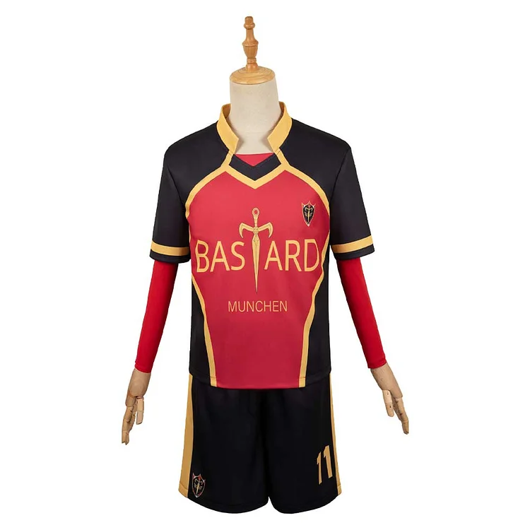 Blue Lock Isagi Yoichi Bastard München Uniform Sports Outfits Cosplay Costume Halloween Carnival Suit