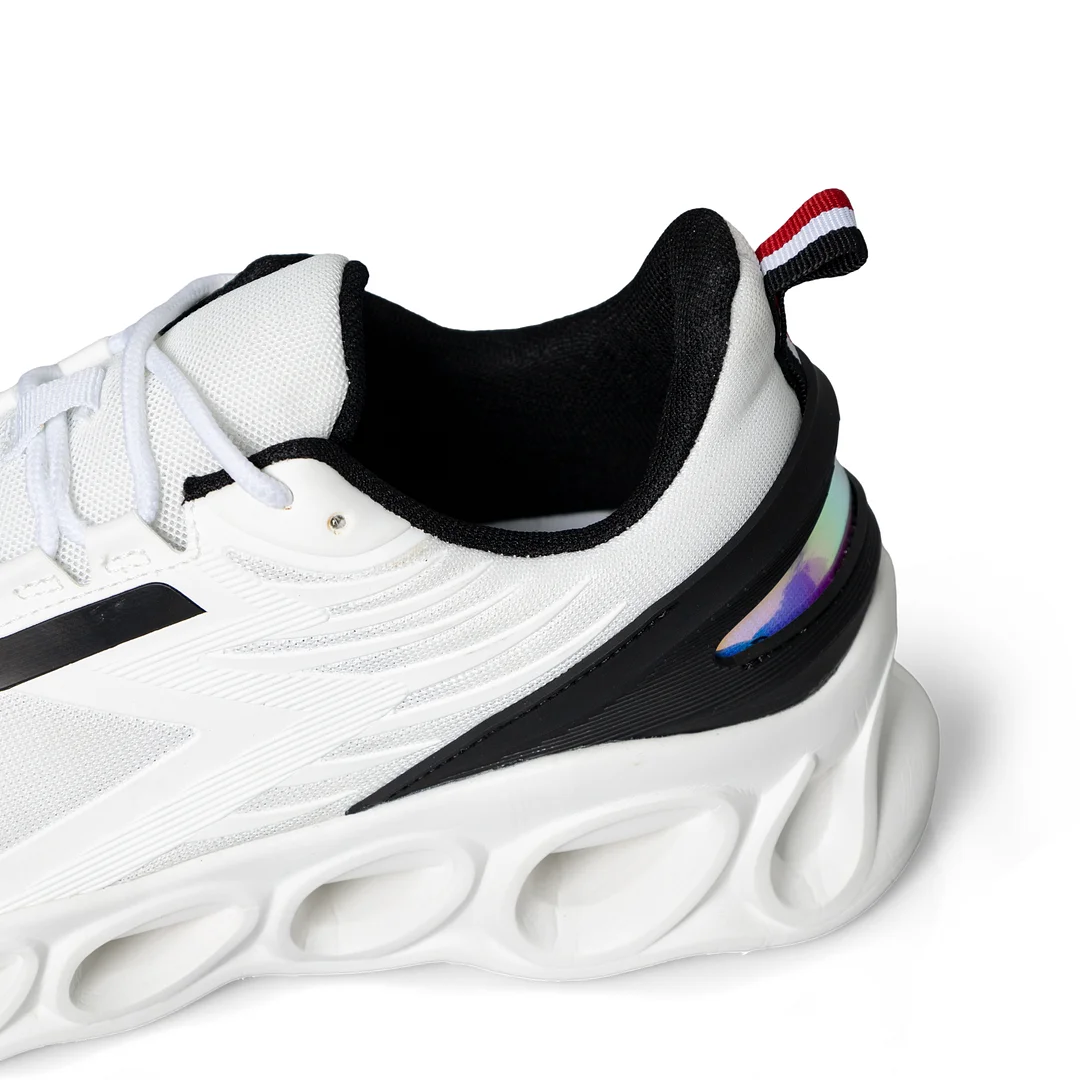 Softsfeel Women's Relieve Foot Pain Perfect Walking Shoes - White