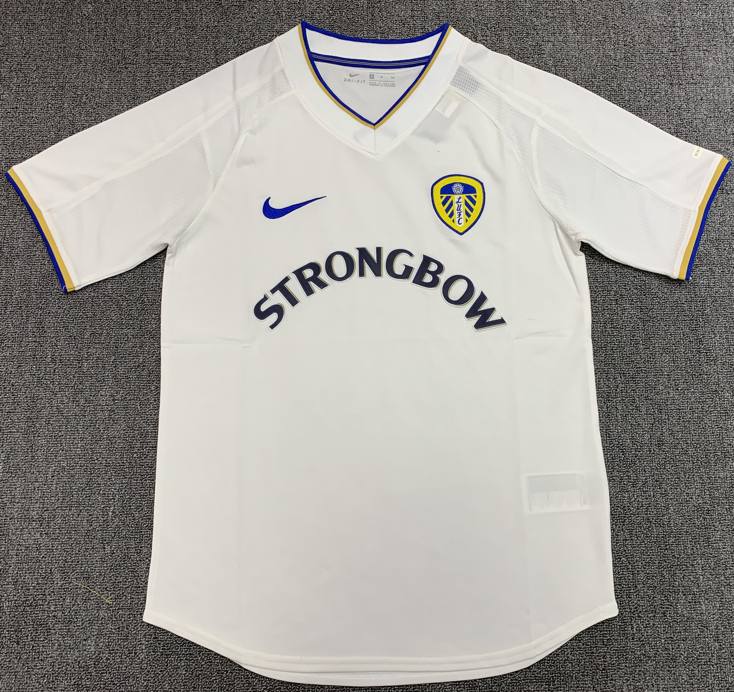2000-2001 Retro  Leeds United Home Football Shirt