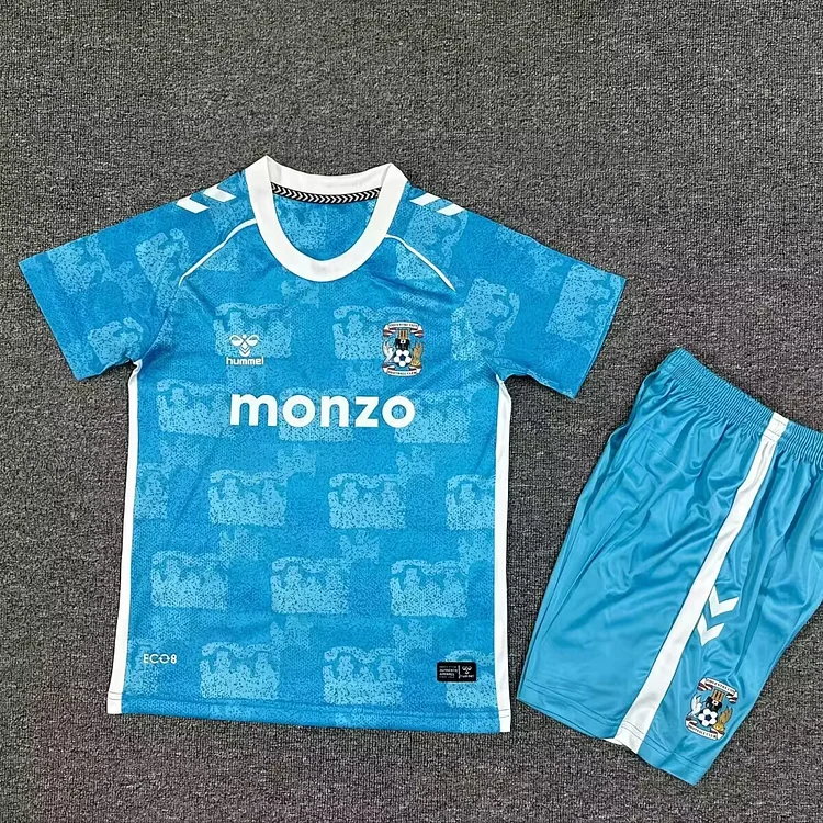 Kids Coventry 25/26 Home Football Jersey