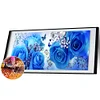 Blue Rose  - Partial Round Diamond Painting(80x40cm)