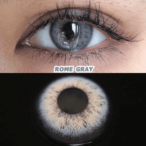 Rome Grey Colored Contact Lenses