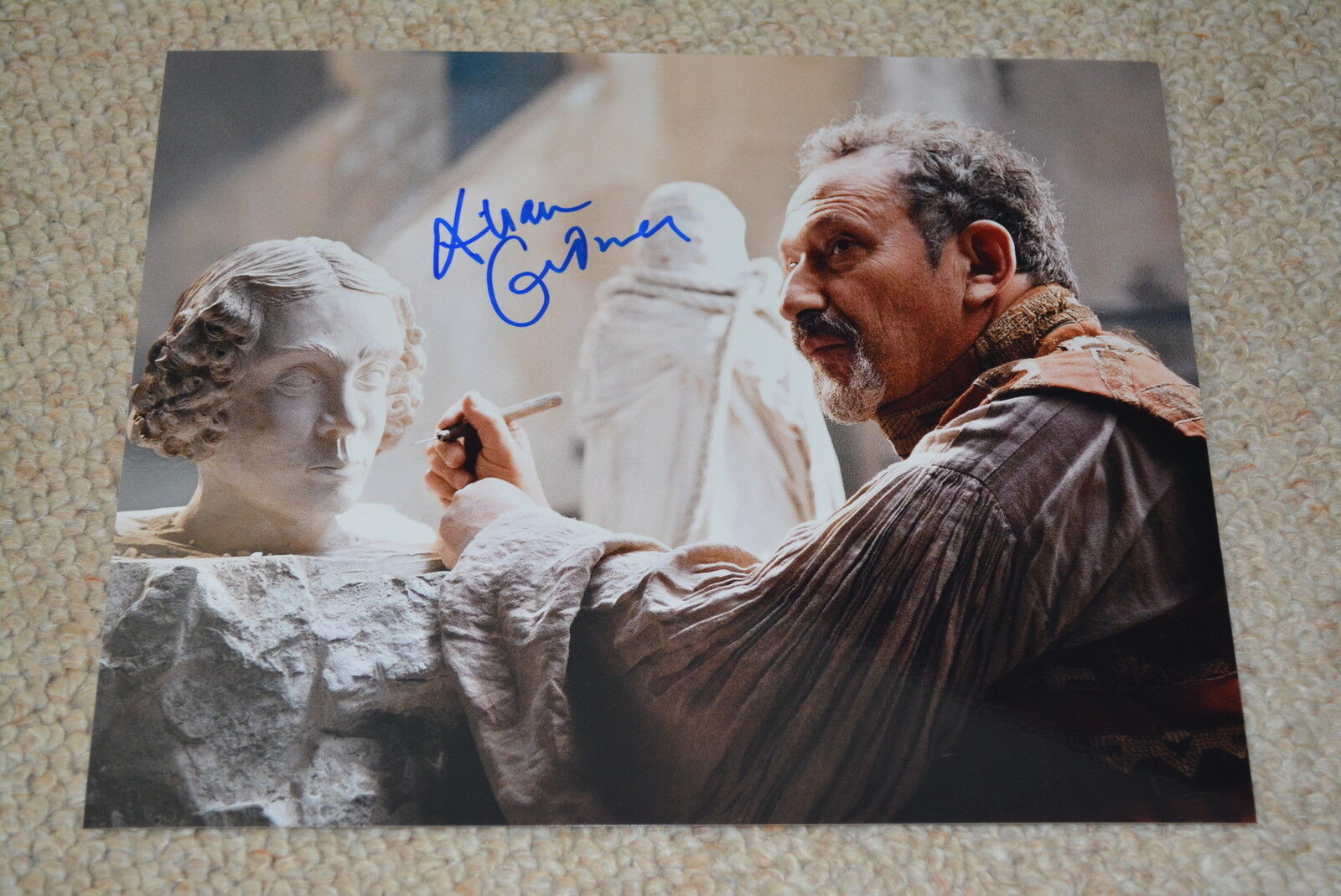 ALLAN CORDUNER signed autograph In Person 8x10 (20x25 cm) DA VINCI'S DEMONS