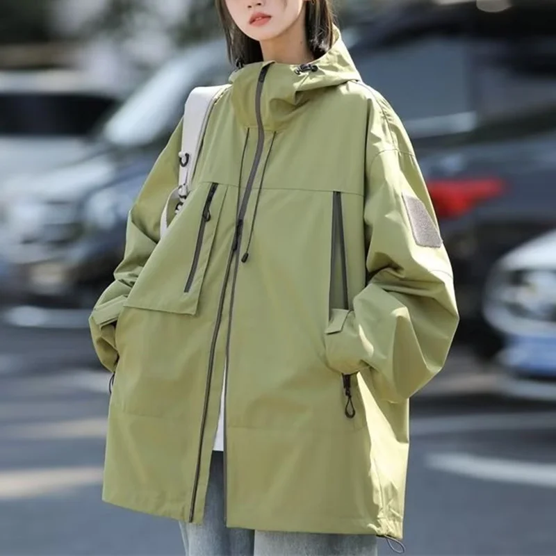 Zingj Zingj Function Storm Jacket Female Spring And Autumn Outdoor Jacket 2023 New Waterproof Windproof Rest Sports Jacket