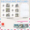 6Pcs Diamond Painting Lavender Garden Greeting Card Set with Envelopes for Birthdays Thanksgiving & Special Occasion