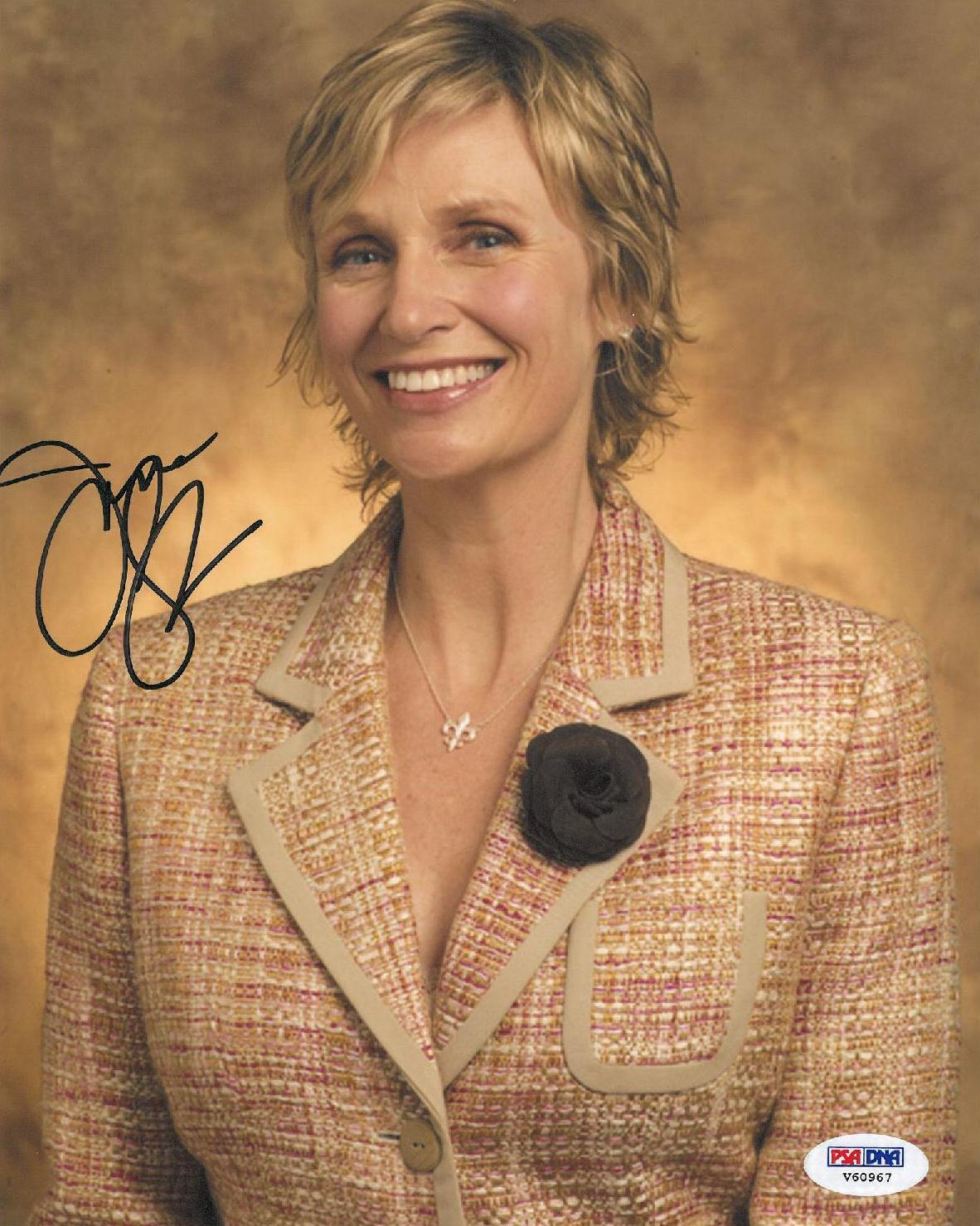 Jane Lynch Signed Authentic Autographed 8x10 Photo Poster painting (PSA/DNA) #V60967