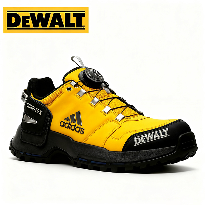 Az Adidas® és a DEWALT vízálló cipői tökéletes választást jelentenek munkába és szabadtéri tevékenységekhez.