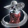 Elegant Lady-Partial Special Shaped Diamond Painting 40*40CM