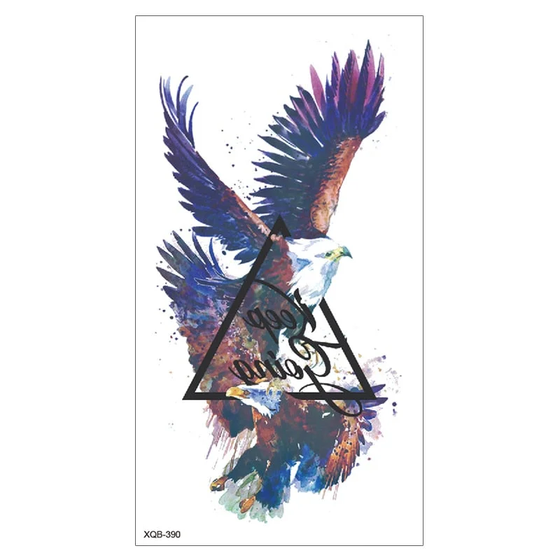 Lion King Waterproof Temporary Tattoo Stickers Body Art Fake Tatoo Animal Realistic Tribal Tiger Arm Sleeve transferable tattoo