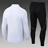 Joyfball 2025/2026 Juventus Half-Pull Training Suit White Football Shirt 1:1 Thai Quality