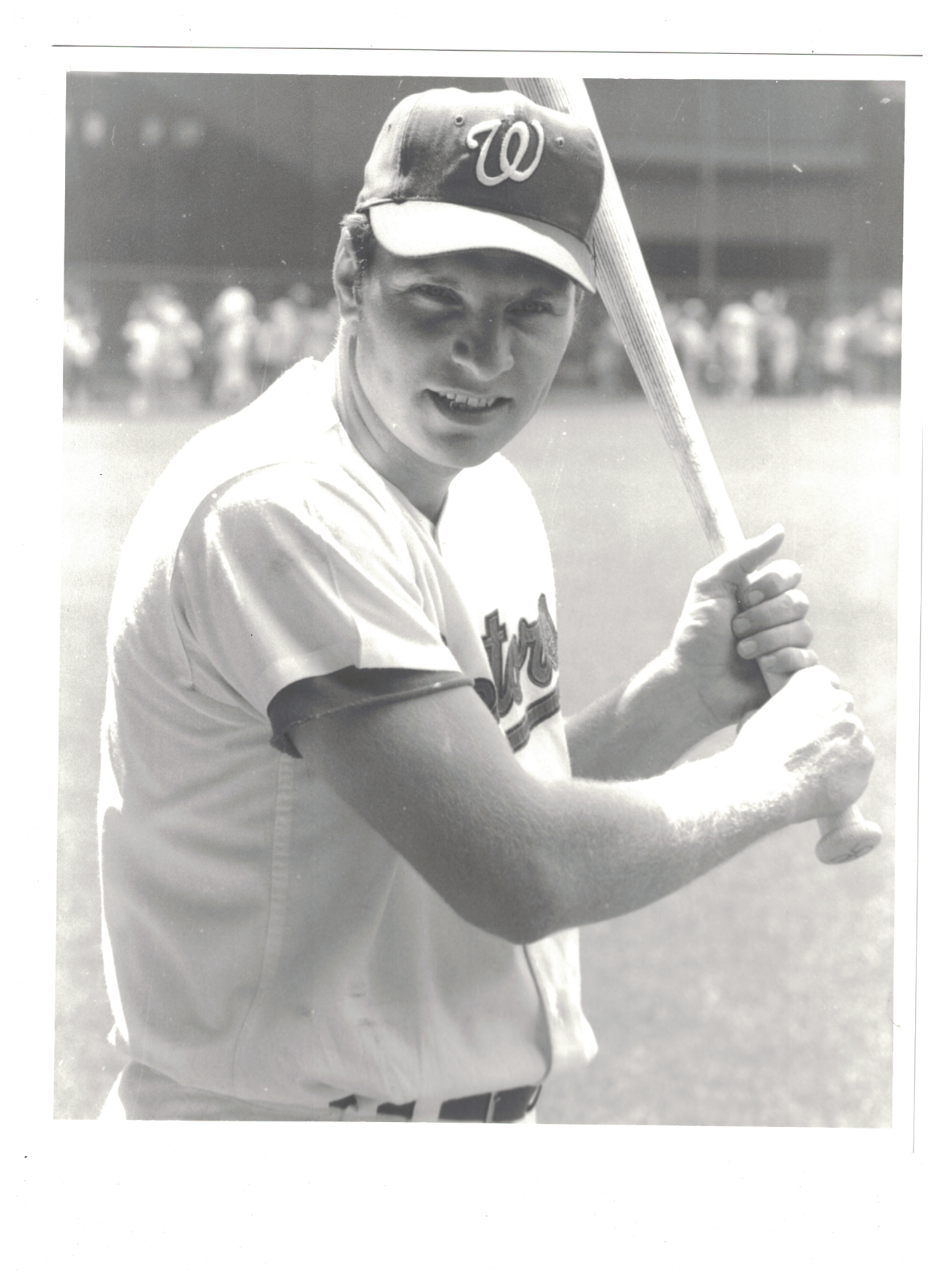 Larry Bittner Washington Senators 8x10 Vintage Baseball Photo Poster painting RH1