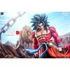 1/6 Scale Time Patrol Super Saiyan 4 Son Goku - Dragon Ball Resin Statue - ZY Studio
