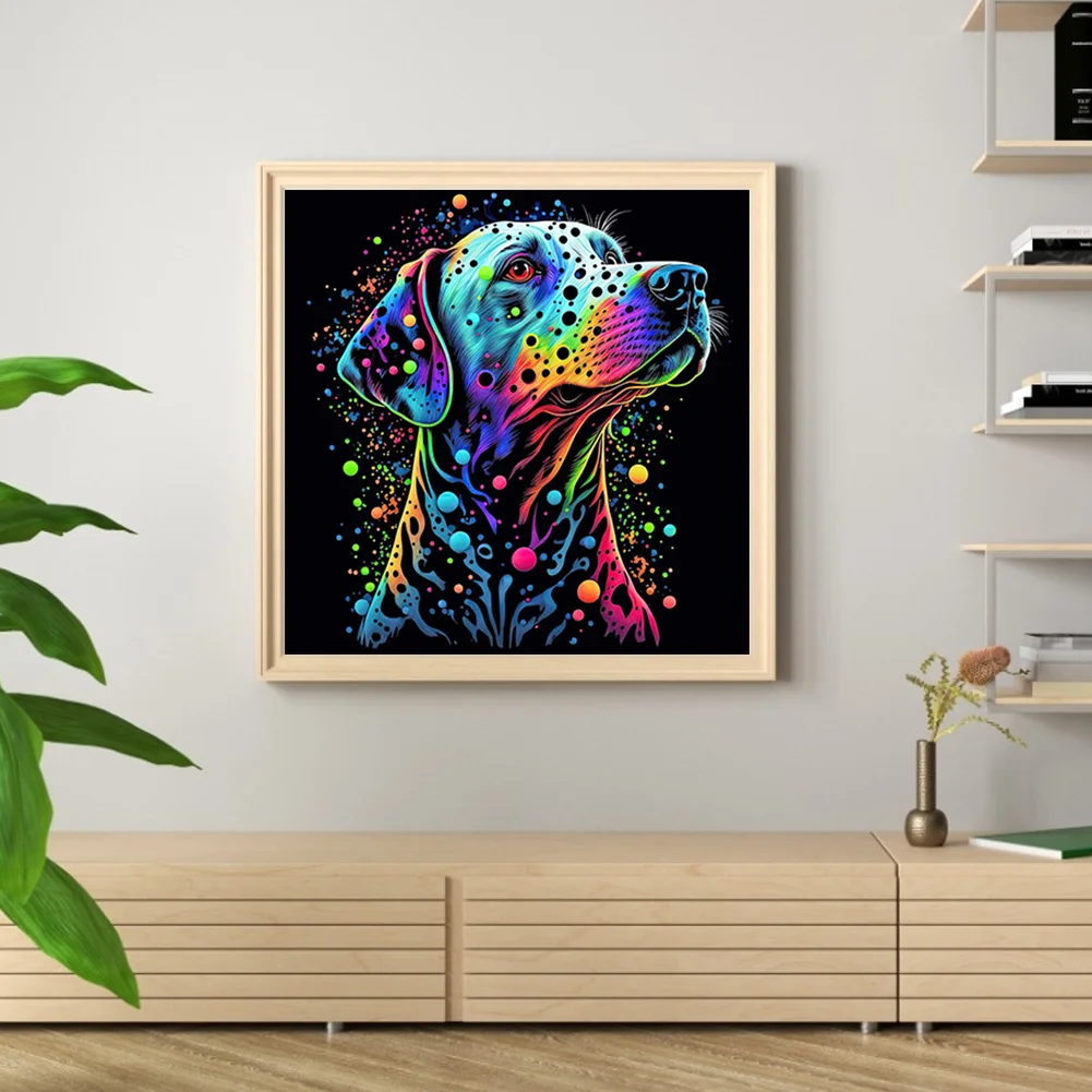 Diamond Painting - Full Round Drill - Dog(30*30cm)