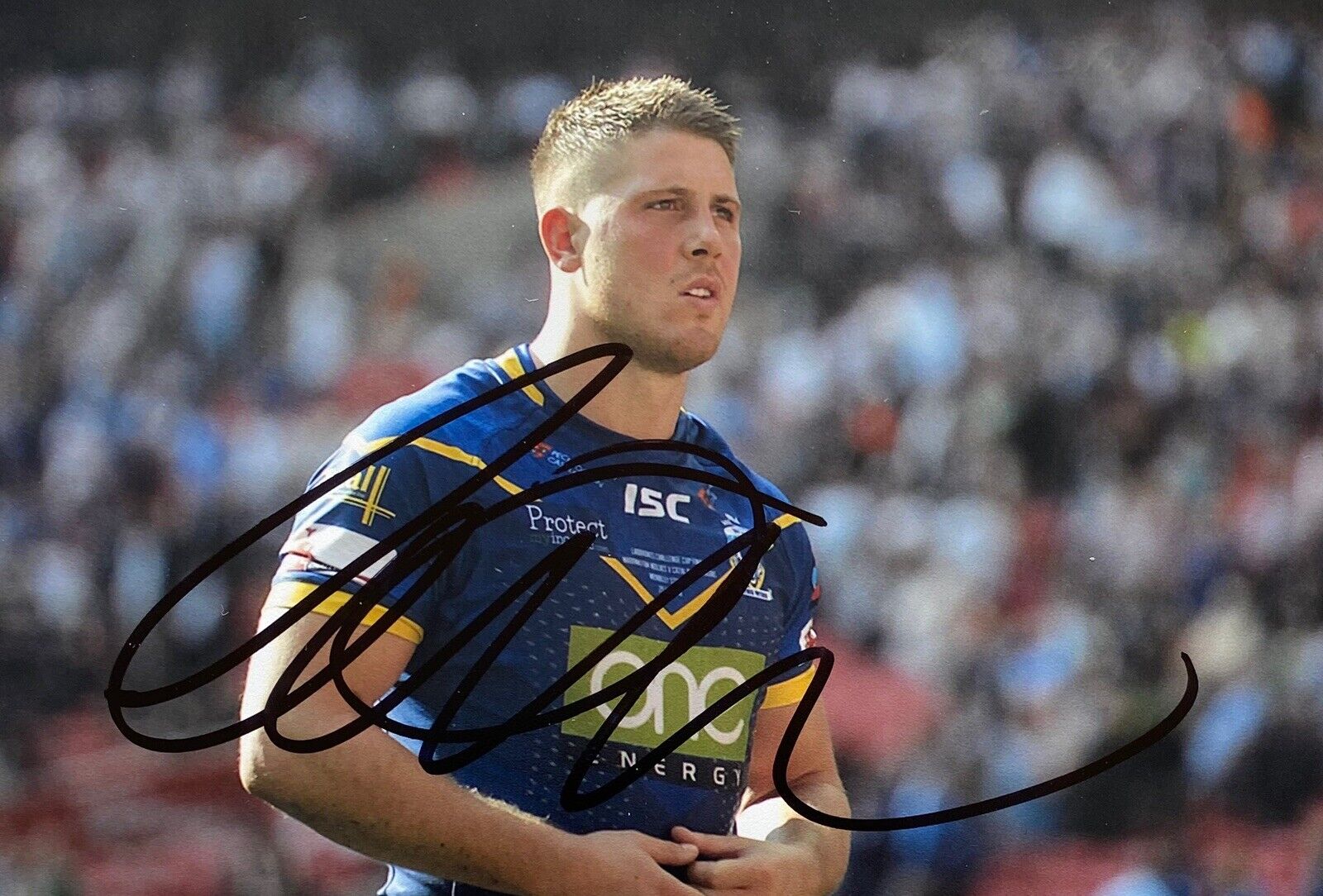 Tom Lineham Genuine Hand Signed 6X4 Photo Poster painting - Warrington Wolves 3