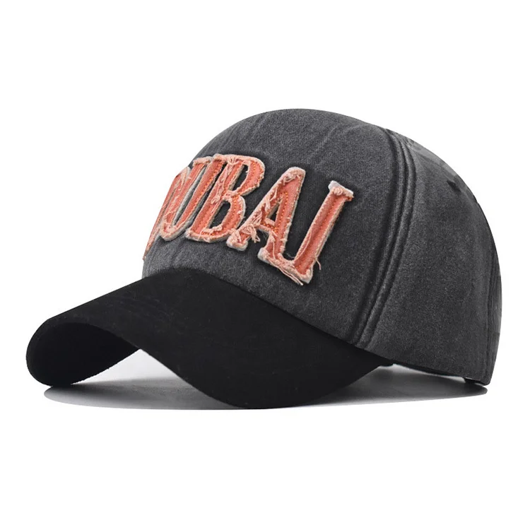 Baseball Cap Snapback Hat Sun hat Spring Autumn baseball cap Sport cap DUBAI letter Cap Hip Hop Fitted Cap Hats For Men Women