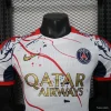 Paris Saint-Germain 2025/2026 PSG/Paris Saint-Germain White with Abstract Art Pattern Shirt