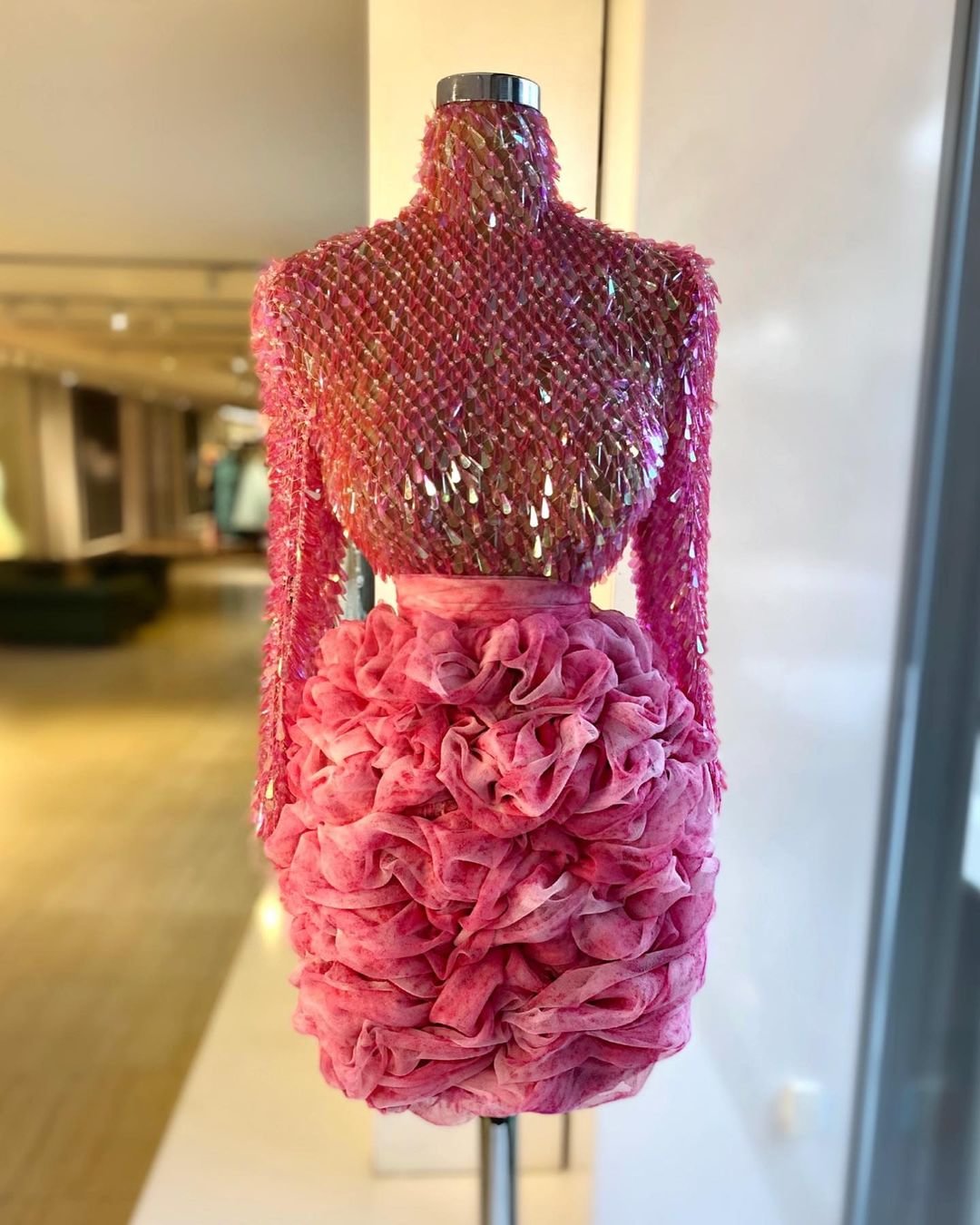 Pinky Prom Dress