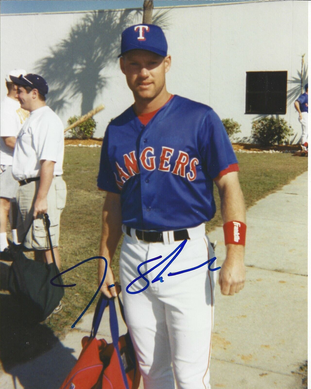 Jon Shave Autographed 8x10 Texas RangersS046