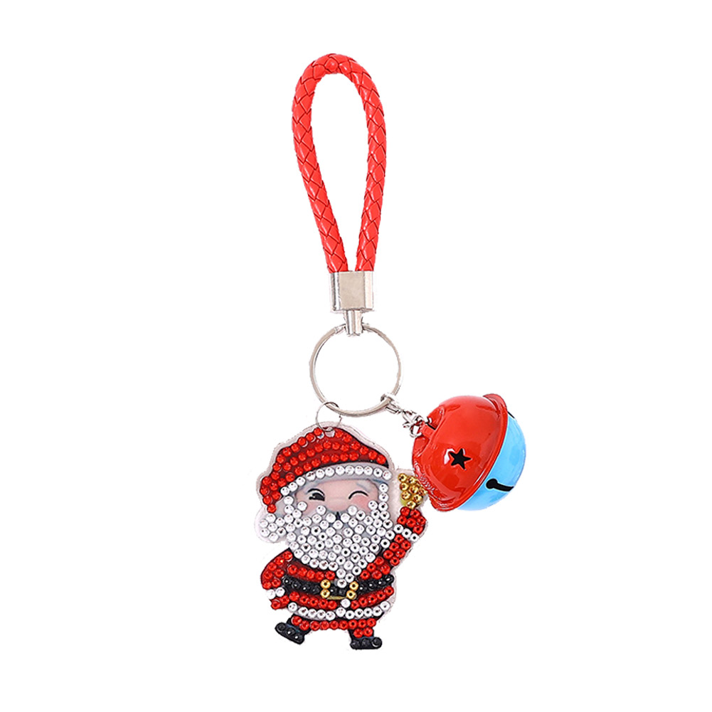 

Santa Claus Double Sided - 5D DIY Craft Keychain, 501 Original