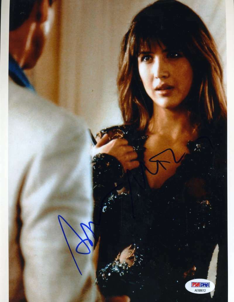 Sophie Marceau Psa Dna Hand Signed 8x10 Photo Poster painting Original Autograph