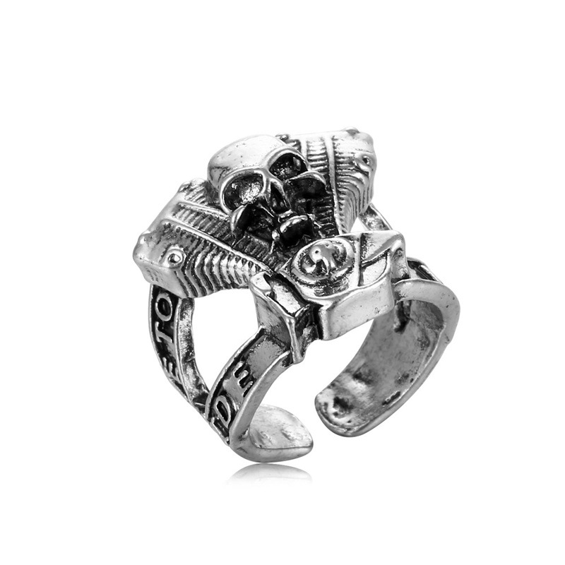 Hip-hop punk style ring