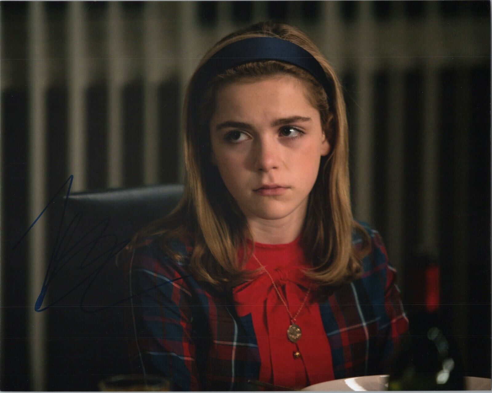 KIERNAN SHIPKA Authentic Signed Chilling Adventures Sabrina