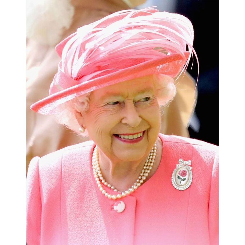

The Queen of England - Round Drill Diamond Painting - 40*50CM, 501 Original
