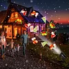 Outdoor Waterproof LED Santa Claus Projector Light with Base for Christmas
