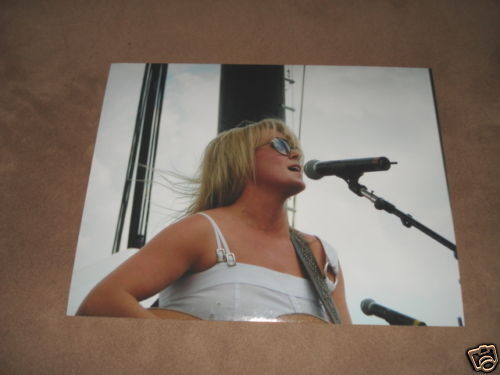 Carolyn Johnson Sexy Live Promo 8x10 Color Music Photo Poster painting