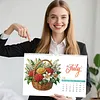 2027 New DIY Diamond Painting Wall Calendar Kit 12-Month Flip Calendar Design Home Decor