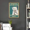 White Cat - Vintage Metal Signs - 20*30cm/30*40cm