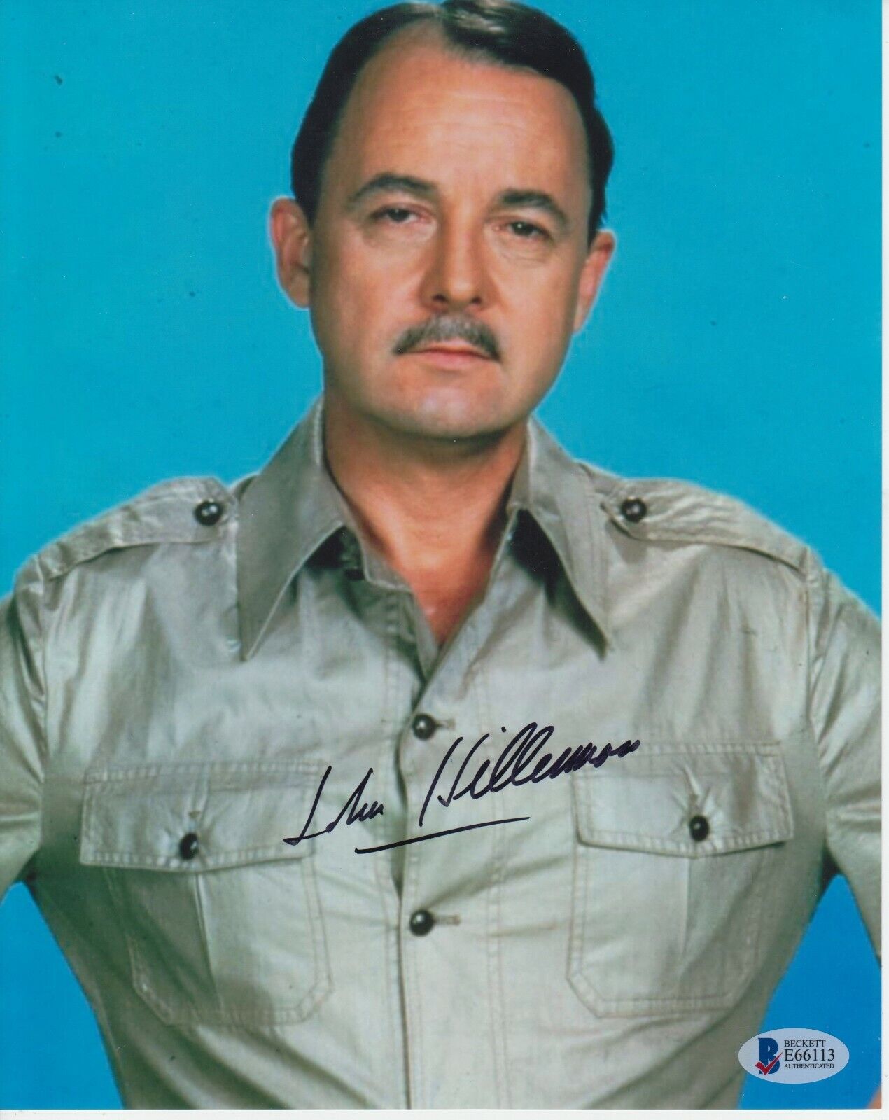 JOHN HILLERMAN SIGNED 8X10 Photo Poster painting BECKETT CERTIFIED #2