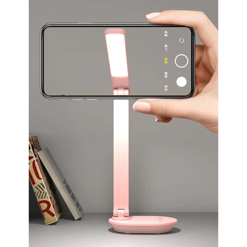 LED Rechargeable Dual-Purpose Mobile Phone 15W Wireless Charger Lamp