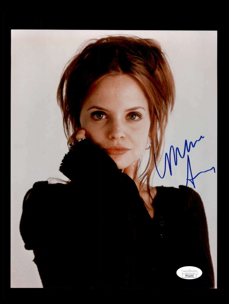 Mena Suvari JSA Coa Signed 8x10 Photo Poster painting Autograph