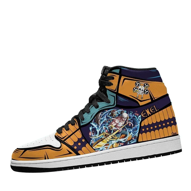 God Skypiea Enel Custom Anime Shoes One Piece Anime