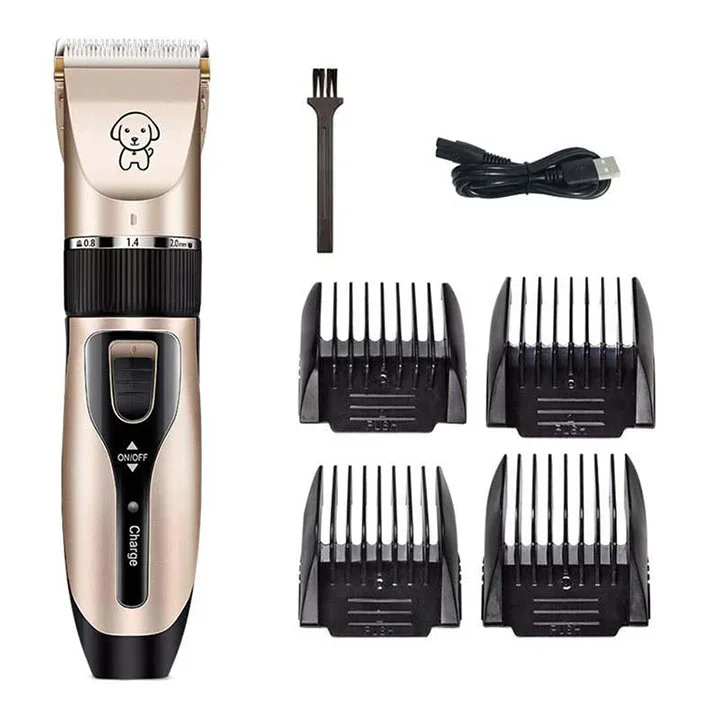 Low Noise Cordless Pet Grooming Clippers for Dogs